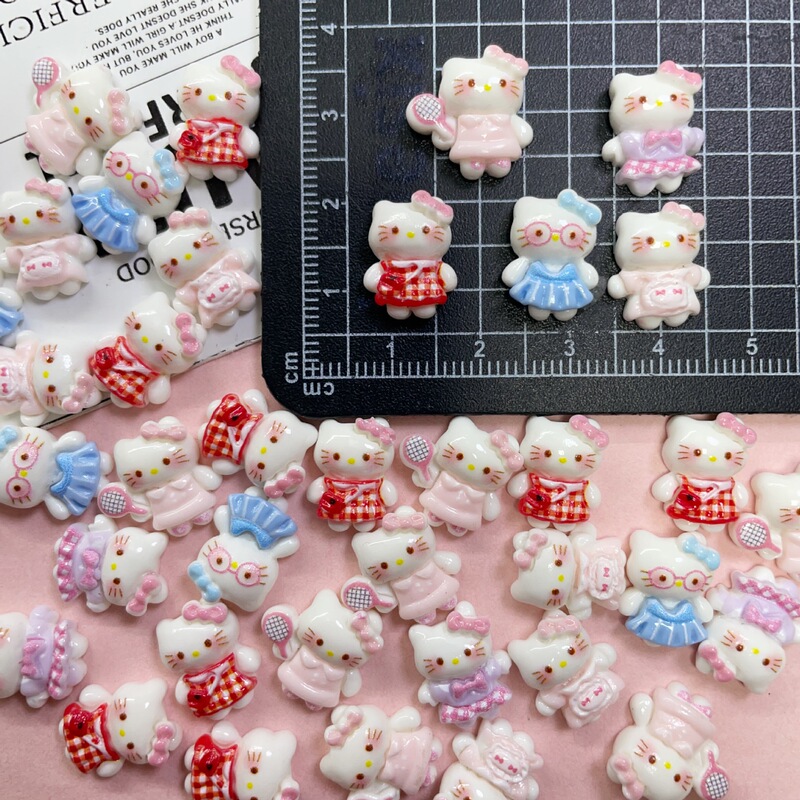Cute Little Animal Cartoon Nail Art Accessories for Children, Wearable Nails, Hair Clips, Earrings, Handmade DIY Tree Finger Accessories Cute Little Animal Cartoon Nail Art Accessories for Children, Wearable Nails, Hair Clips, Earrings, Handmade DIY Tree Finger Accessories