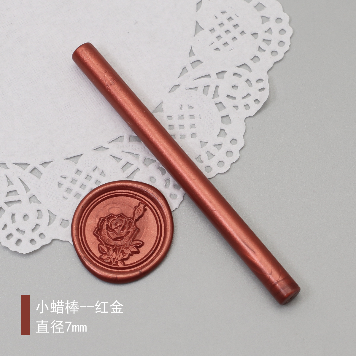 Palo de cera de pintura al fuego 94 colores 10*0,7 cm La barra de cera pequeña redonda se puede mezclar con la pistola de cera se puede utilizar en fábrica al por mayor