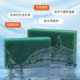 Cross-border direct supply of 8698 industrial scouring pad 125x 200mm metal wire drawing rust removal kitchen cleaning scouring pad