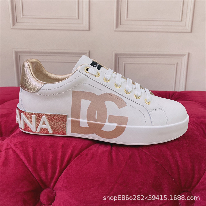 AliExpress dunhuang diseñador pareja de lujo casual zapatilla de deporte de los hombres DG2023 moda marca de moda todos los partidos zapatos de la junta de moda