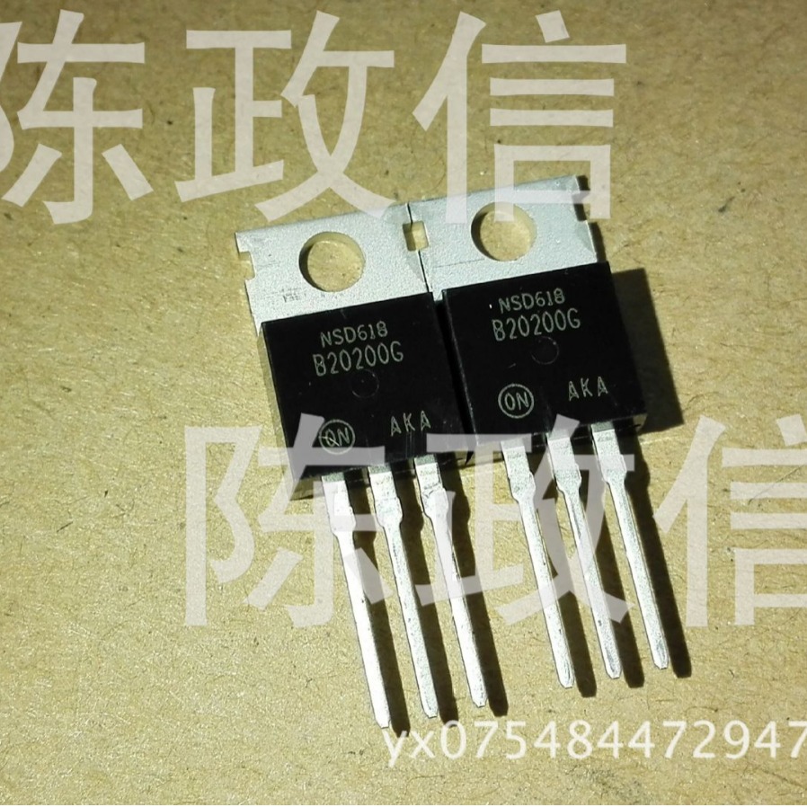 直插 MBR20200CT 肖特基二极管 20A/200V TO-220 全新原装现货