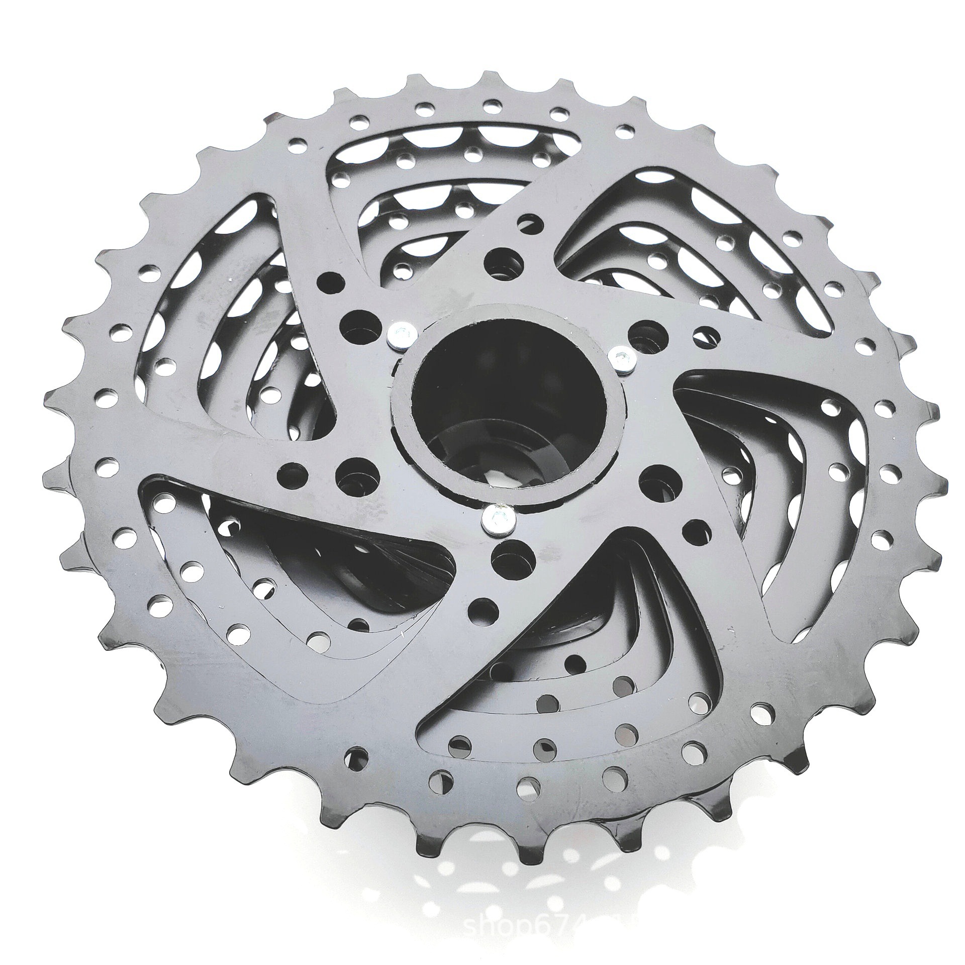 Volante de cassette de bicicleta de montaña/volante de bicicleta de 9 velocidades/rueda de torre de 27 velocidades/volante de cassette de 9 velocidades negro/Accesorios