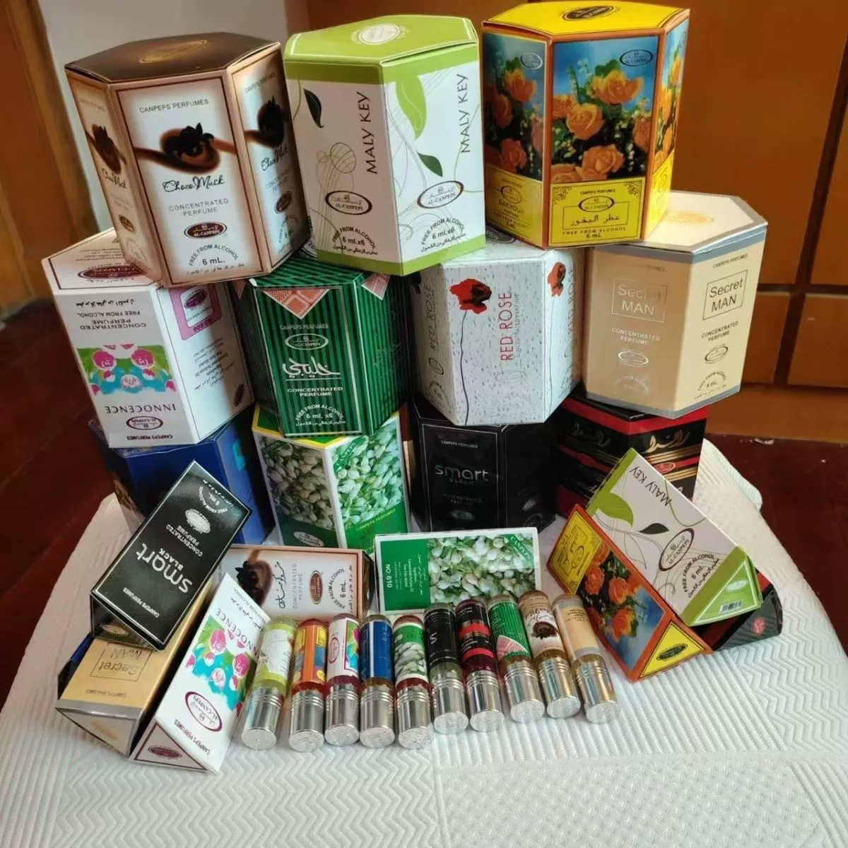 Пробник духов 6 мл, эфирное масло, ароматерапия, цветная коробка, без спирта, арабские/ближневосточные духи