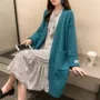 中长款宽松过膝百搭毛衣