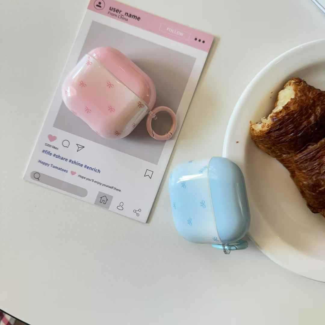 Coreano ins Gradient Star para AirPods 3 generación inalámbrica Bluetooth Pro2 auriculares cubierta 1 / 2 pareja