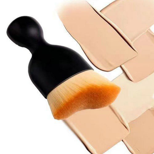 Makeup brush, makeup brush, multifunctional beauty tool, car dust removal curve brush, wavy human head brush, foundation bristles