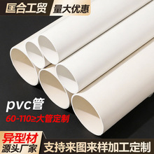 厂家pvc管异型材定制电线管水流通畅不堵塞排水管卷芯管塑料管