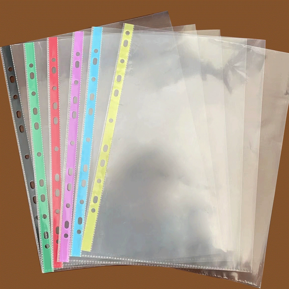 Завод прямой 11 отверстий 3C Зеркальный цвет сумка набор файлов с вкладными листами сумка для файлов сумка для защиты данных крышка