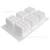 6 Lian Silicon Gloss Cube Cake Model Model Model