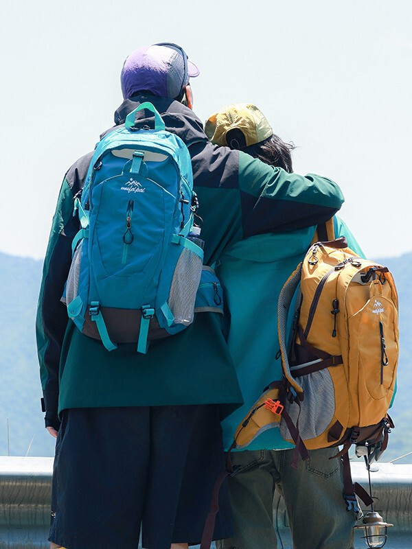 户外登山包40升大容量旅游运动背包男女双肩包防泼水骑行轻便背包|undefined