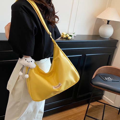 Casual Soft Large Capacity Relaxing 2025 Spring Crossbody Bag Commute European Style Shoulder Bag Tote Bag