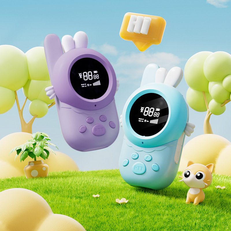 보라색 토끼 + 파란색 토끼