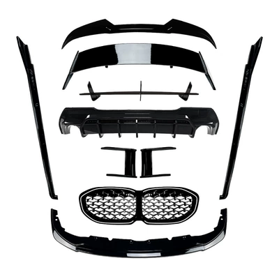 Big Surrounded, 2019+ Front Lip Spoiler, Rear Wing