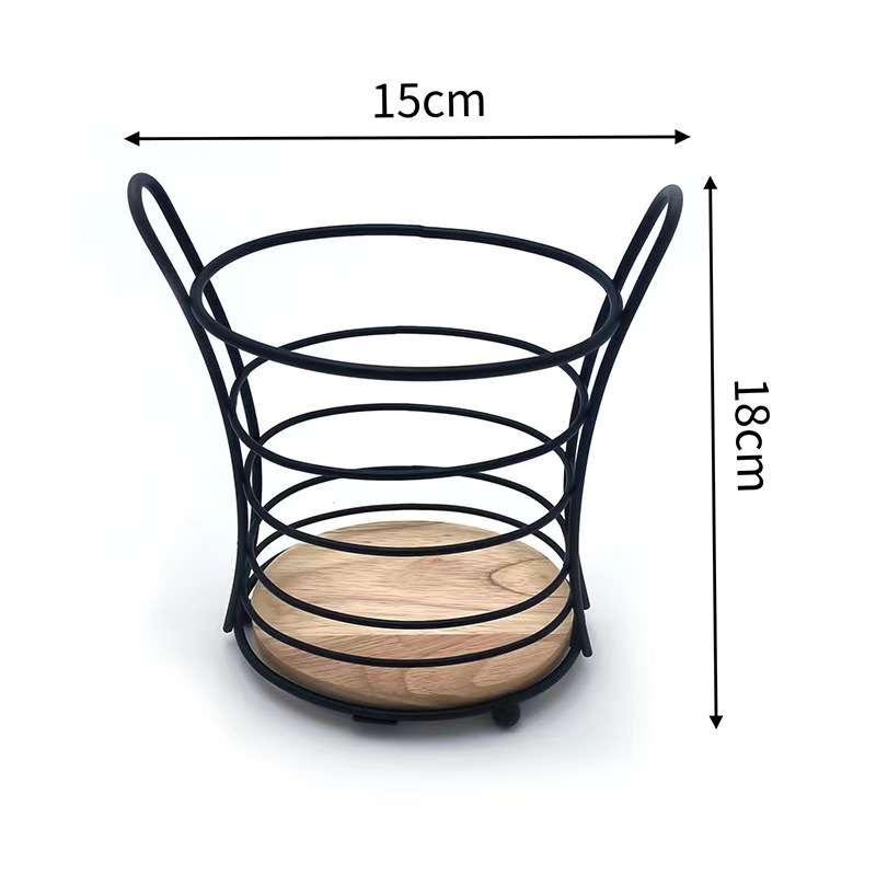 Cesta de almacenamiento de tubo de hierro azul, estilo nórdico minimalista, para bolígrafos, artículos de papelería, palillos de cocina y maquillaje, transfronteriza, en stock, venta al por mayor image 12