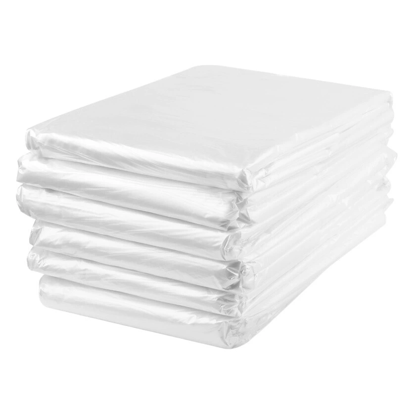 Большой белый мешок для мусора, очень большой утолщенный прозрачный полиэтиленовый пакет, картонная внутренняя пленка, пылезащитный мешок для хранения, коммерческая оптовая продажа
