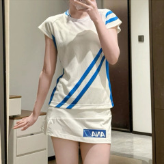 2025新款YY羽毛球服大赛服日本ntt俱乐部桃田同款男女比赛速干服