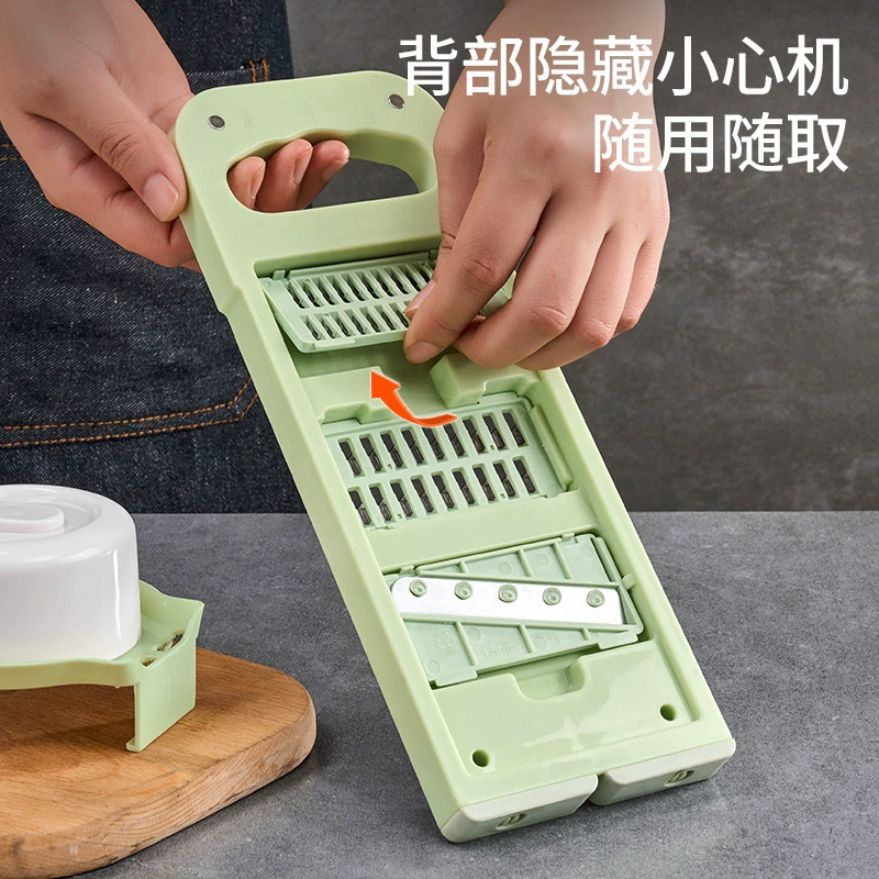 Многофункциональная резка обрезка резка приготовление Tudou Symbly Furnishing Kitchen Cutting Match Sliceri Slim Slim Wiping Witter Оптовая