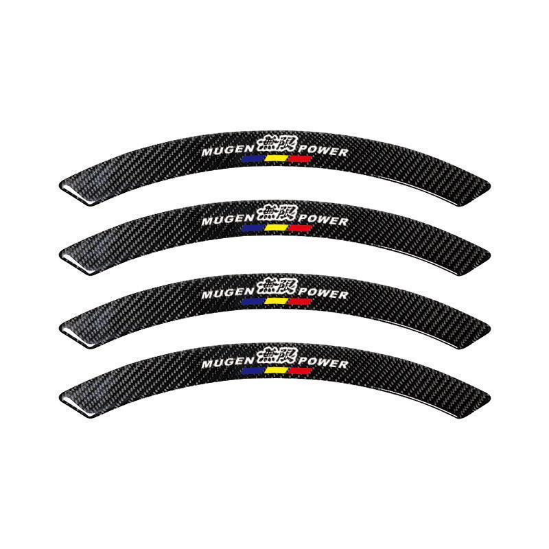 Parche de ceja de rueda de fibra de carbono para automóvil, tira decorativa de ceja de rueda epoxi, adhesivo anticolisión engrosado, resistente a arañazos, tira anticolisión de carrocería