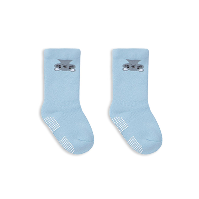 Calcetines para bebé Calcetines para bebé engrosados de felpa de otoño e invierno Calcetines para bebé antideslizantes de tubo medio Calcetines para bebé
