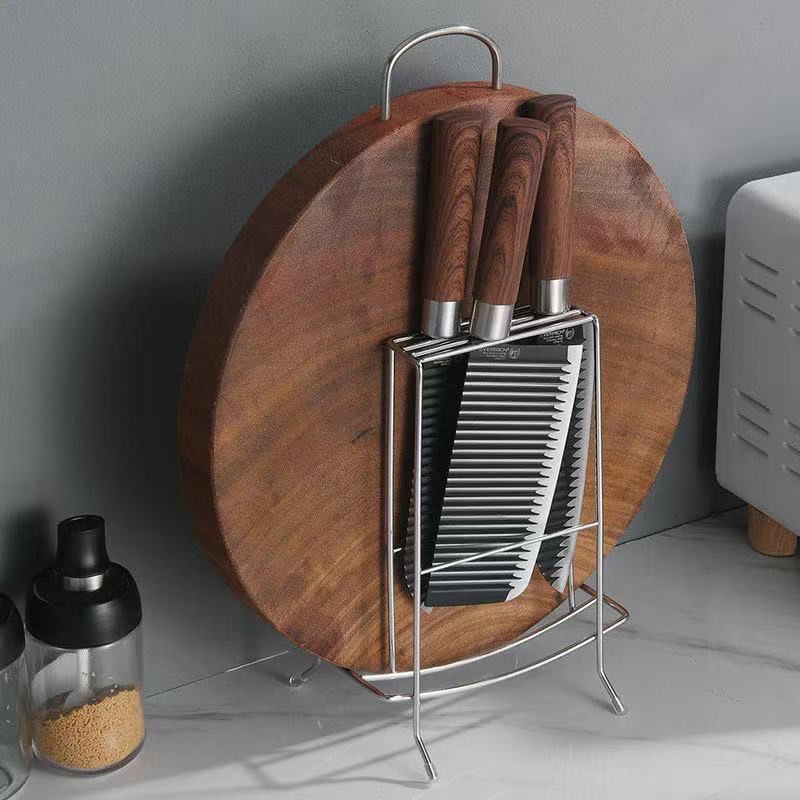 Knife board rack