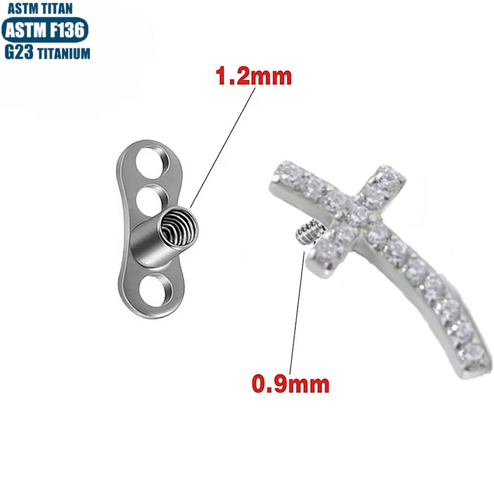 Labret stud lip piercing jewelry styling detail