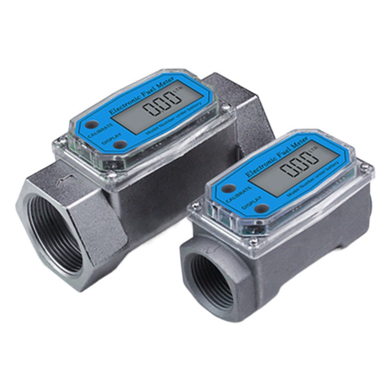 1-дюймовый 1,5-дюймовый 2-дюймовый турбинный расходомер из нержавеющей стали дизельный Бензин метанол вода электронный счетчик из алюминиевого сплава