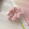 Brand fruit student pleated skirt, Japanese retro hair accessory, hair rope, Korean style, floral print, french style