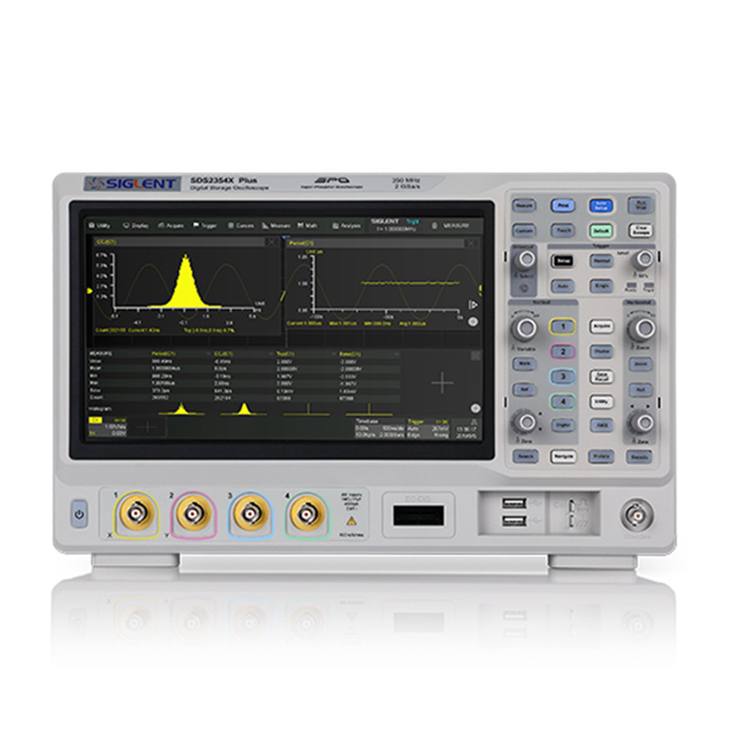 鼎阳SIGLENT SDS2202X Plus二通道200M数字示波器2G采样率触摸屏