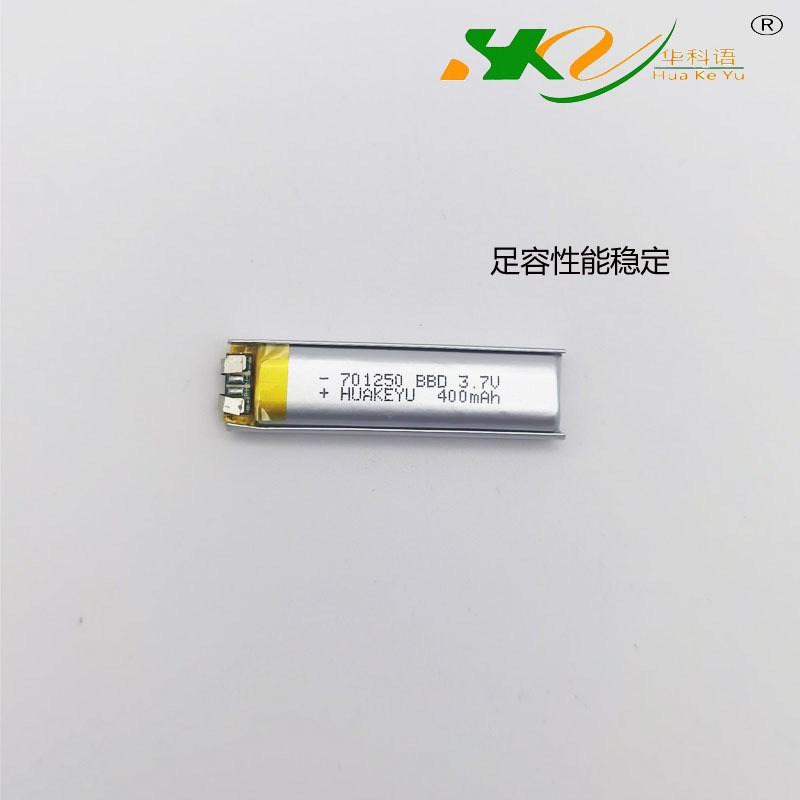 聚合物锂电池701250蓝牙耳机400毫安锂电池