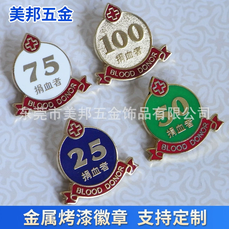 Фабрика оптовая сплав цинка умирают литья плакировкой значок памятный значок эмаль значок металлическое покрытие краска брошь