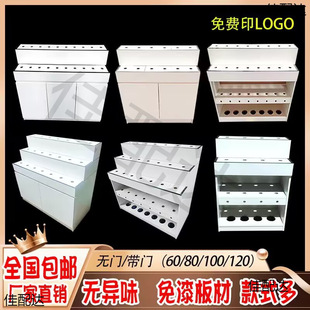Faucet Display Rack Bathroom Faucet Sample Booth Display Rack Display Cabinet Floor Drain Angle Valve Water Nozzle Multifunctional Display Cabinet