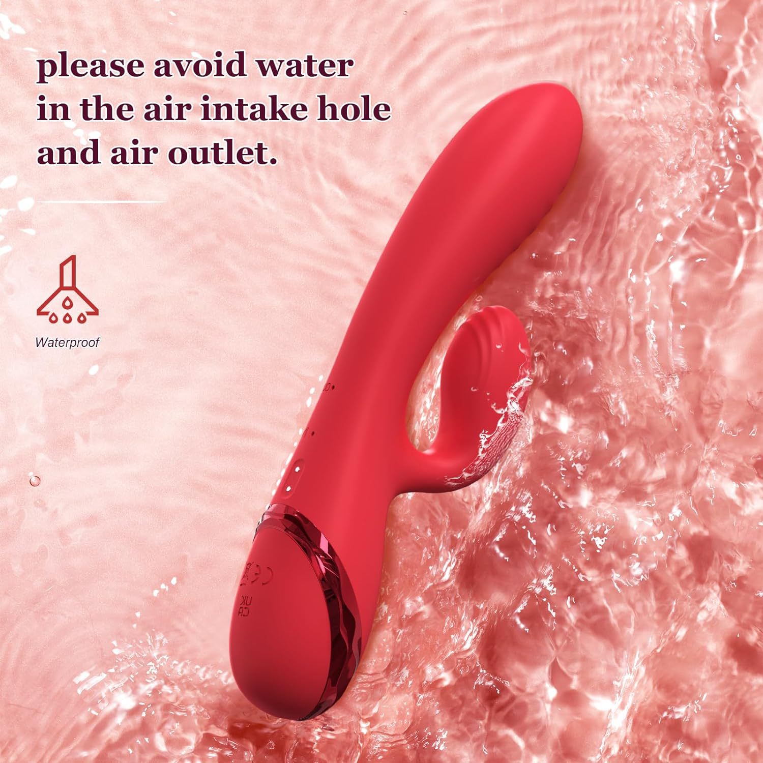 Inflatable Vibrator For Women With 10 Intensity Strong Vibration_voghion.com
