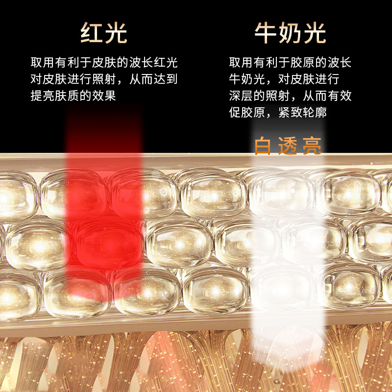 胶原炮家用射频美容仪脸部提拉紧致导入按摩EMS牛奶光点阵射频仪|undefined
