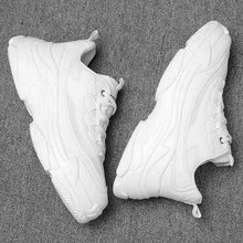 秋季老爹鞋男ins潮白色运动鞋百搭增高鞋子2025新款网红小白潮鞋