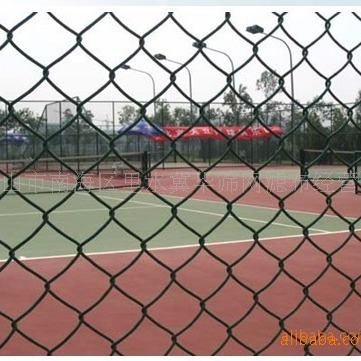 厂家供应铁丝网 体育球场勾花铁丝围栏网 防护网可定 制