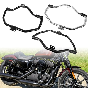 Harley 883 1200 X48 üçün motosiklet bamperi, yıxılmaya qarşı qoruyucu çubuq