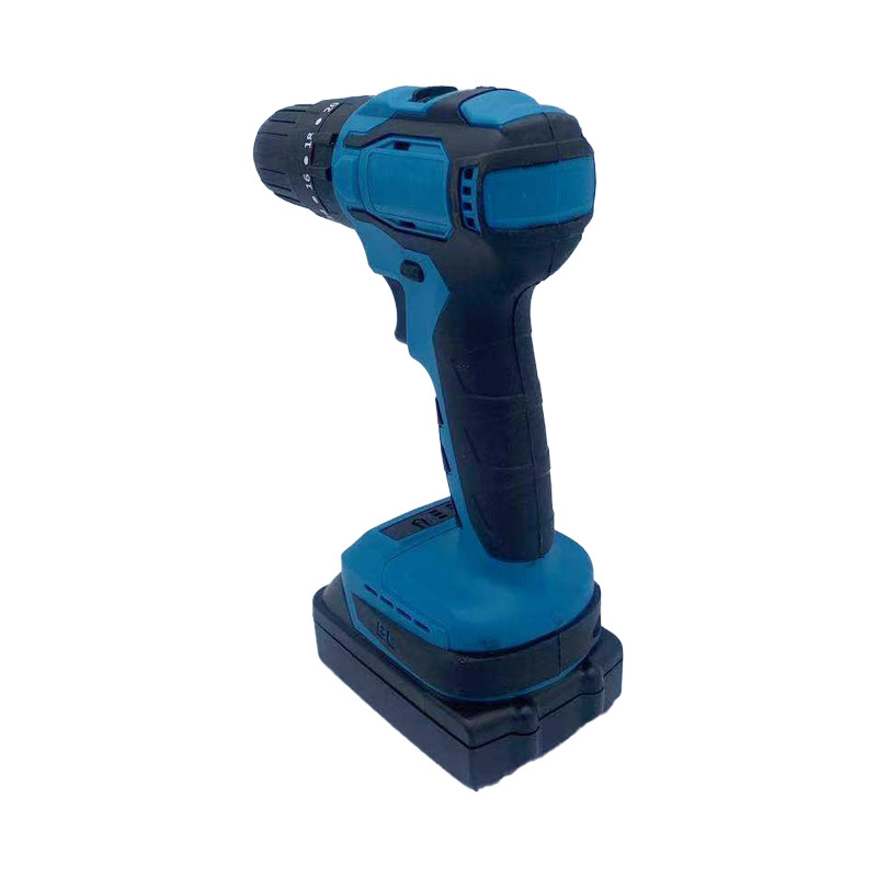 High-power brushless rechargeable drill lithium battery impact drill double-speed rechargeable hand electric drill electric screwdriver electric tool
