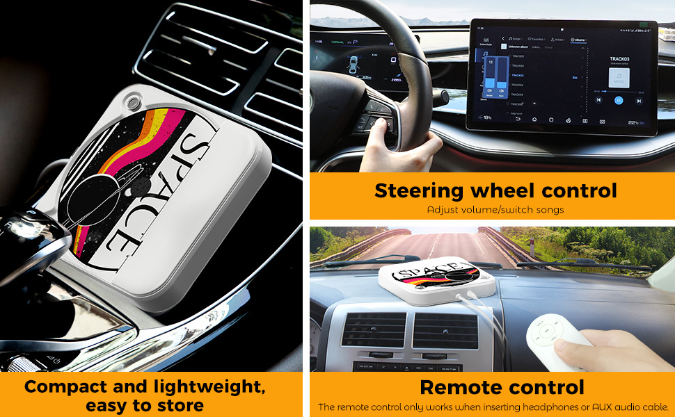 New Car Cd Player Optical Drive Portable Lossless USB Connection Universal Player Gift Cross-Border