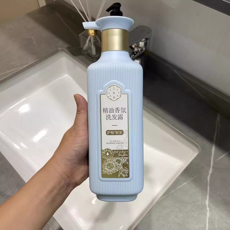 百雀羚三生花洗发水精油香氛去屑止痒柔顺干枯洗头膏洗发露沐浴露|undefined