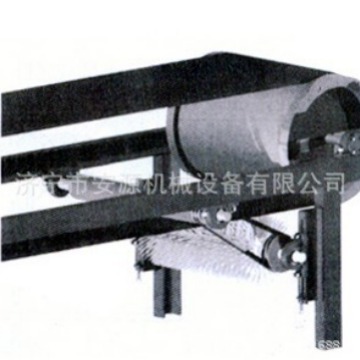水泥厂 煤矿被动旋转刷式清扫器  无动力毛刷清扫器