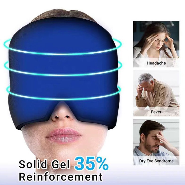 Maschera per occhi di alta gamma, copricapo in gel freddo estensibile, maschera per occhi con impacco caldo_voghion.com