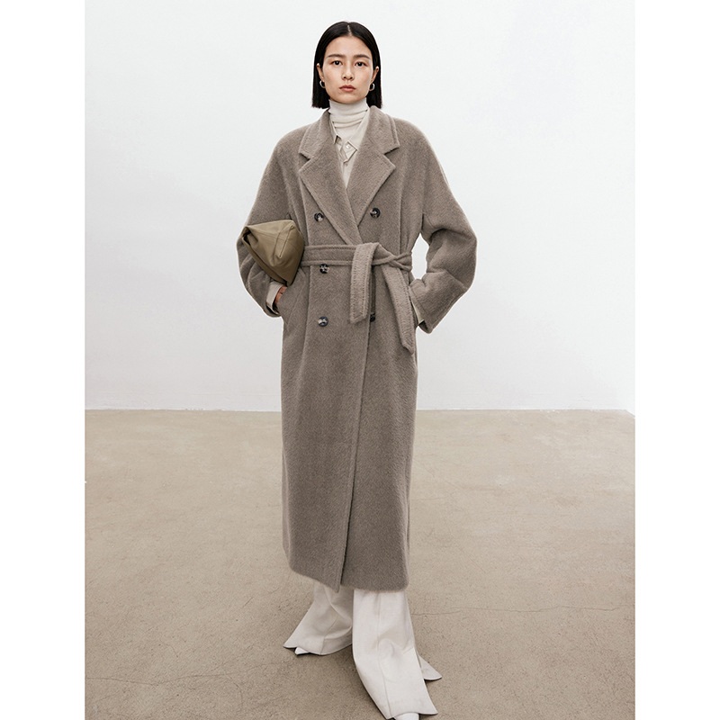 Fifty Is the Age When You Can Stand on Your Own Feet! Limited Edition Peruvian 10-0 Suri Alpaca Wool 10801 Long Double-Sided Fleece