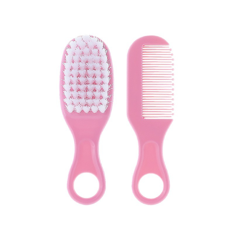 Los fabricantes suministran peine para bebés, cepillo para eliminar la suciedad del bebé, masaje, baño y champú para niños recién nacidos, juego de cepillo de pelo suave