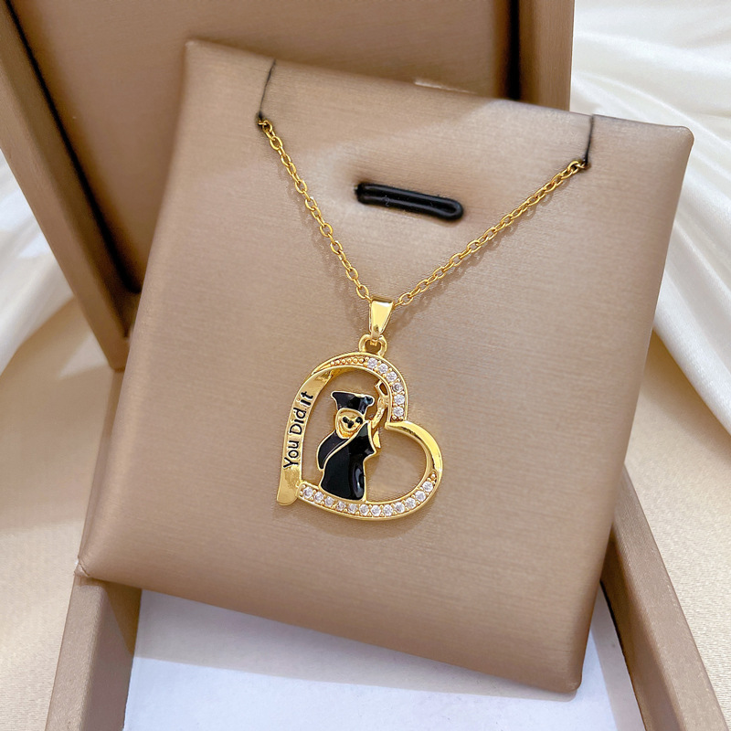 Gorgeous Diamond Collarbone Chain Necklace For Women Titanium Steel_voghion.com