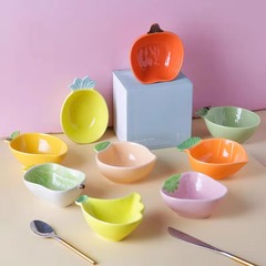 野菜かわいい小皿家庭用クリエイティブフルーツ皿お菓子皿セラミックスナック皿ドライフルーツ皿小皿