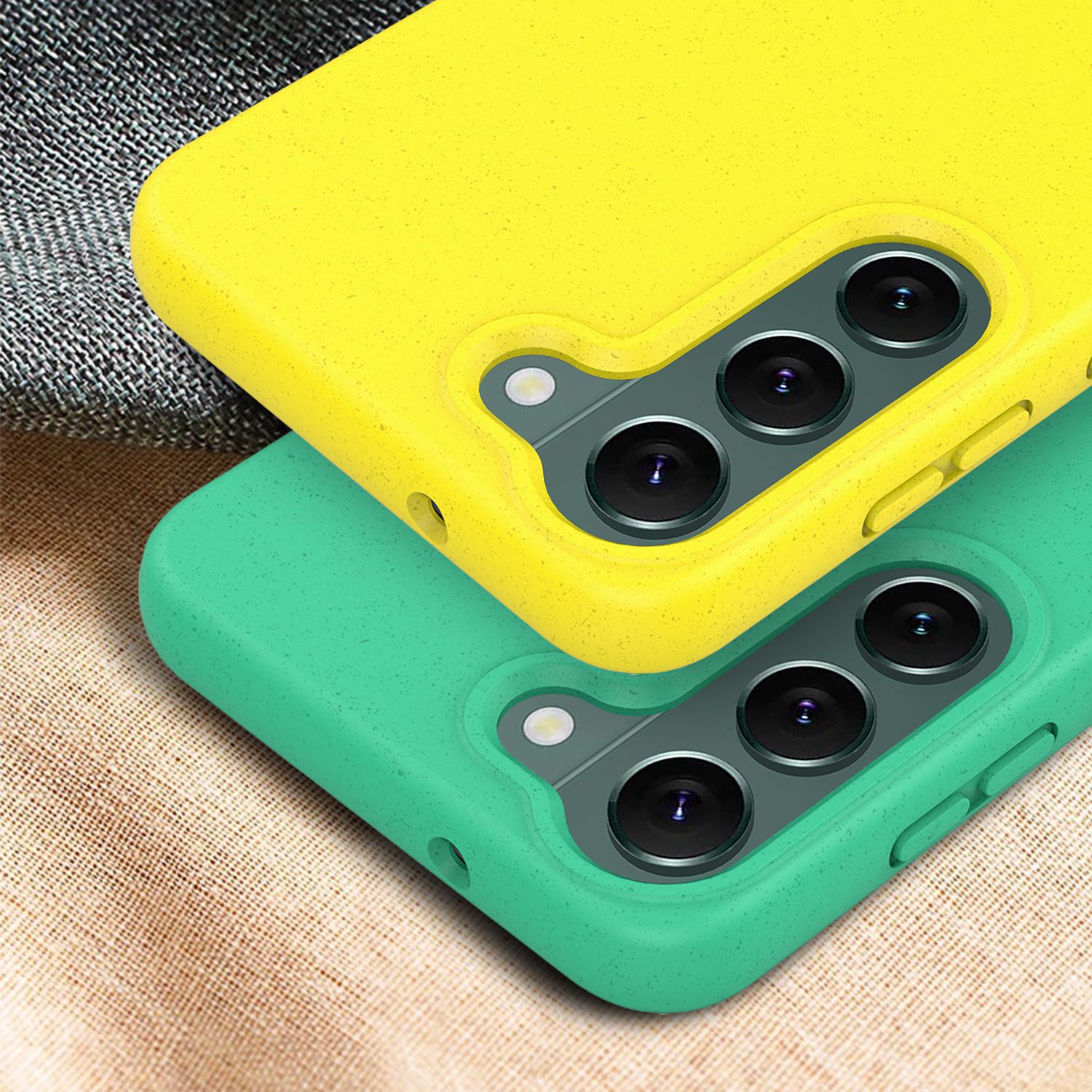 Biodegradable Wheat Straw Phone Case For Samsung S24 Ultra Matte_voghion.com
