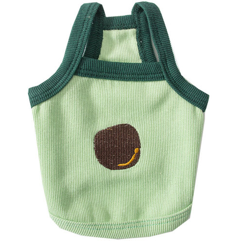 Avocado sling puppy clothes summer thin Teddy pet panda small puppy spring and summer vest