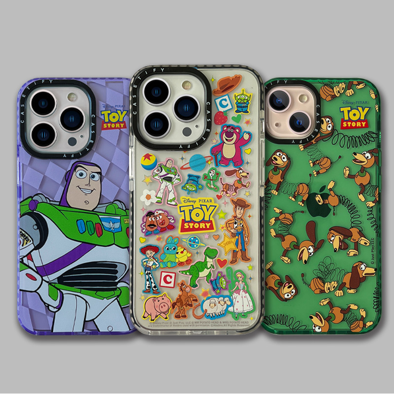 Colorful 15PROMAX Fluorescent Shell Apple 14Pro Transparent Soft Shell for 13Pro Cartoon Drop-resistant Phone Case