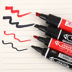 Ancient quick-drying double-headed marker black large color hook pen large-headed oily marker pen logistics painting