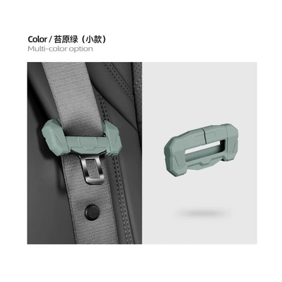 Other Automotive Interior Supplies – car seat belt buckle protective - mecha-seat-belt-small-single-tundra-green